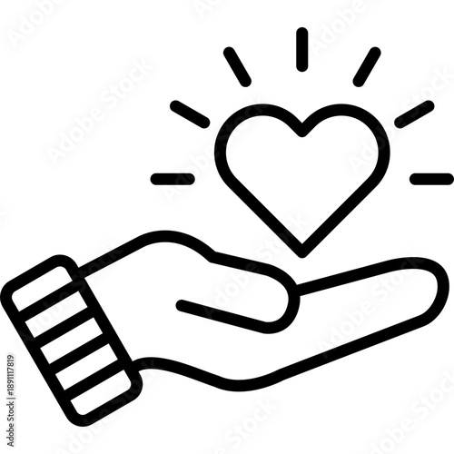 Compassion Vector Icon