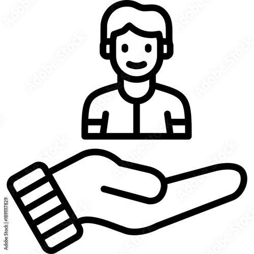 Responsibility Vector Icon