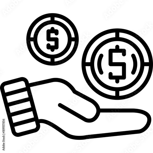 Generosity Vector Icon