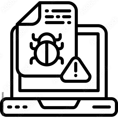 Bug Reporting Vector Icon