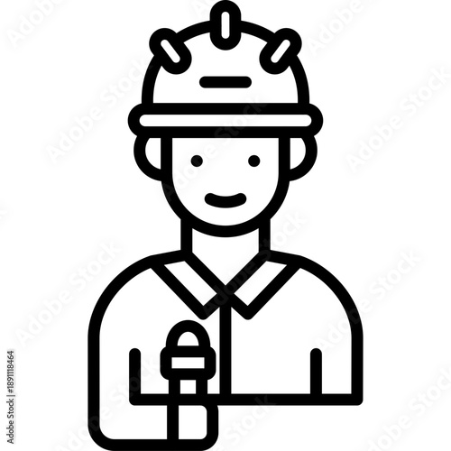 Correspondent Vector Icon