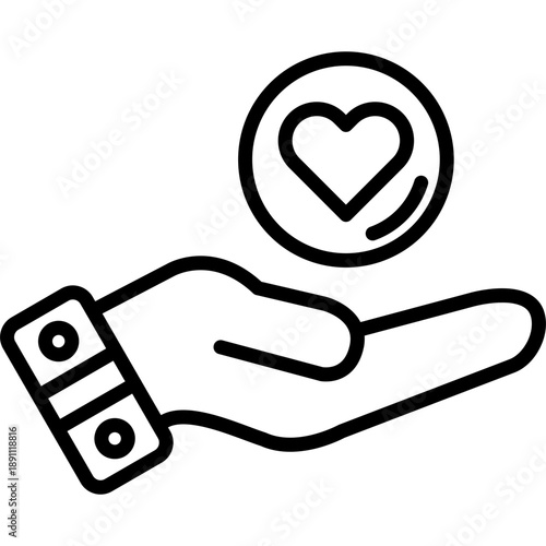 Compassion Vector Icon