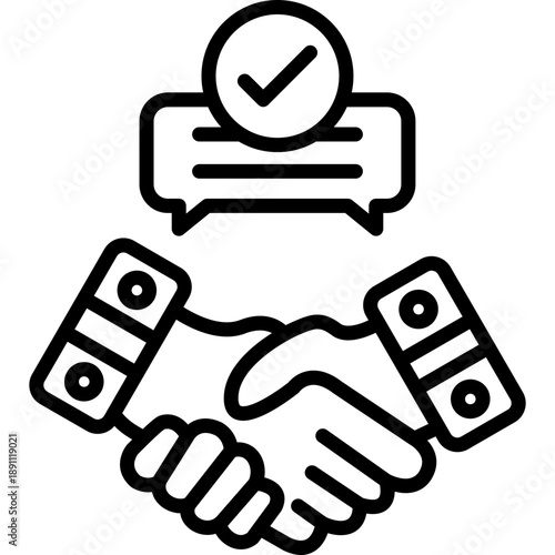 Negotiation Vector Icon