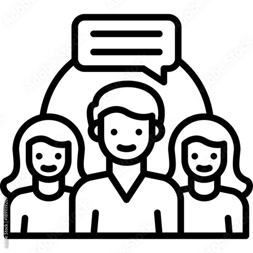 Socializing Vector Icon
