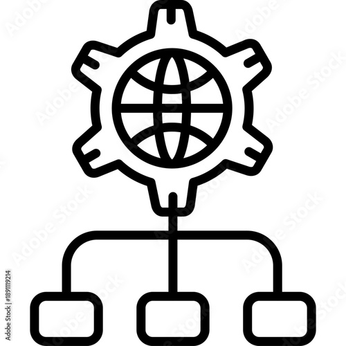 Network Development Vector Icon