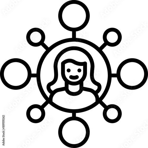 Network Capacity Vector Icon