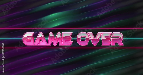 Animation of cyber monday text over light spots on pink background