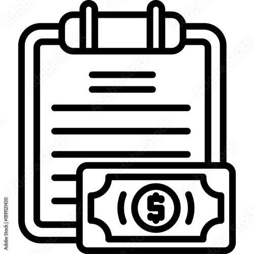 Bribery Briefing Vector Icon