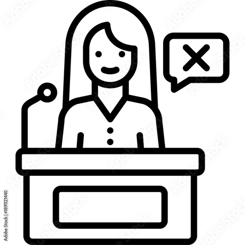 Dirty Politics Vector Icon