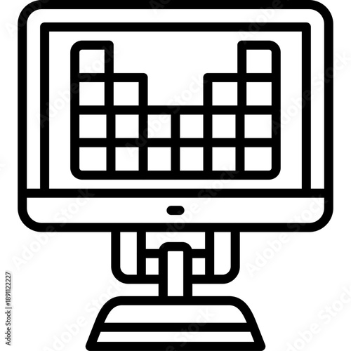 Periodic Table Vector Icon