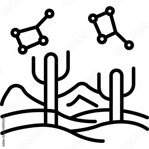 Constellations Vector Icon