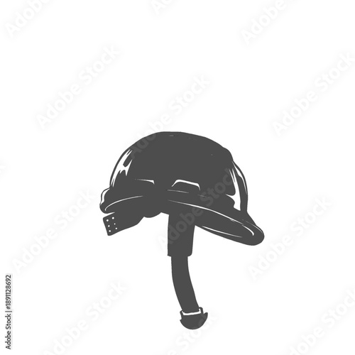 construction worker helmet without backlight
