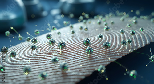 Futuristic Biometric Scanning with Nanobots