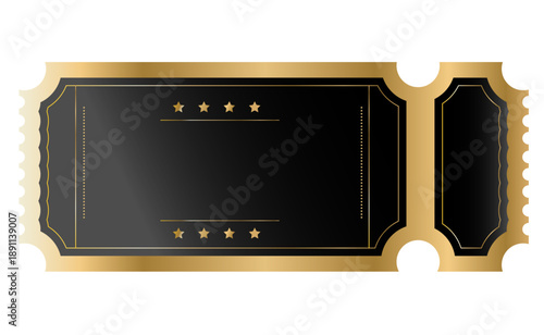 golden ticket template