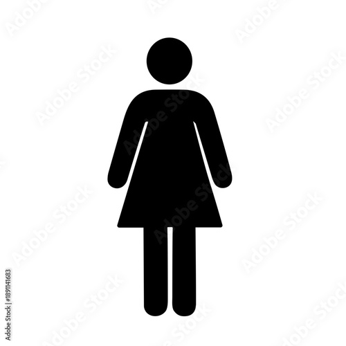 woman toilet sign