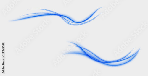 Air, wind effect isolated on transparent background. Airflow overlay fresh air for cleaning, cooling or changing the air. Wind Wave Effect.