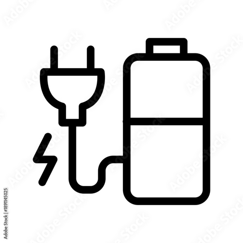 Rechargeable battery icon