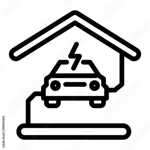 Charger station icon