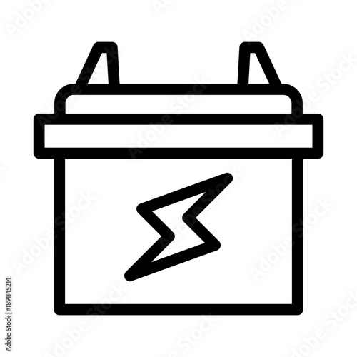 Accumulator battery icon