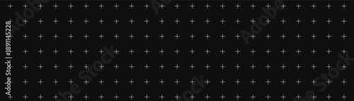 A black tech grid on a black background creates a geometric pattern, perfect for HUDs, digital blueprints, and modern architecture visualization projects. Vector illustration.