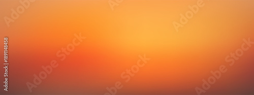 Abstract sky gradient with soft yellow-hot hues, transitioning from red to yellow, creating a sunset atmosphere. Sunset color blurred gravity pattern. Vector illustration.