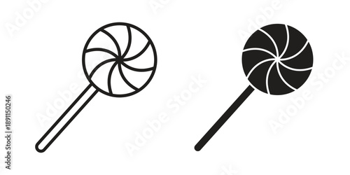 Candy icon for templates, web design and infographics. EPS10