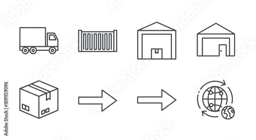 Gaming icons controller sword shield dice and crown vector graphics