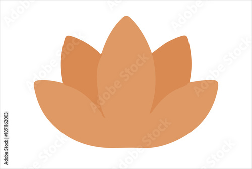 Elegant Minimalist Lotus Flower Design for Wellness Themes