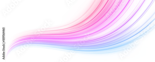 Luminous green neon waves PNG. Colored shiny sparks of spiral wave. Curved bright speed line swirls.	