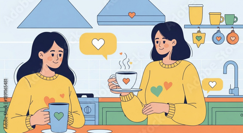 Modern abstract geometric composition, overlapping shapes and subtle colors for a sophisticated background