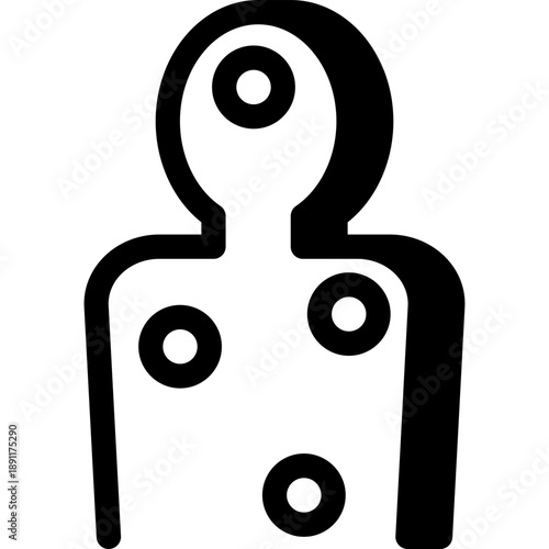 Target Icon. Shooting Practice, Aim Target