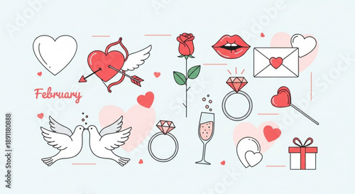 Global Logistics and International Shipping Service with Cargo Ship and Plane Illustration