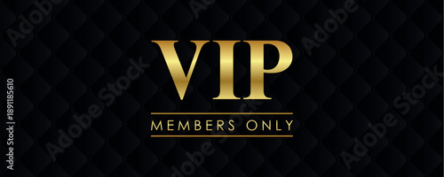 vip members only dark luxury abstract background vector illustration