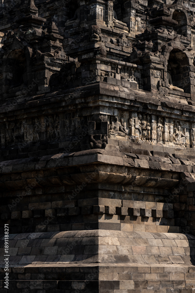 Fototapeta premium Borobudur temple. Yakarta