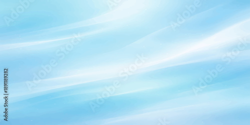 A beautiful abstract landscape of soft white clouds in a bright blue summer sky with clear sunlight illuminating the peaceful atmosphere of heaven