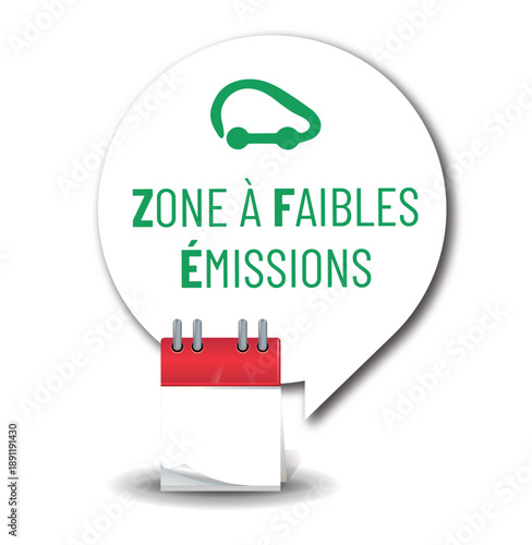ZFE - acronyme - zone à faibles émissions