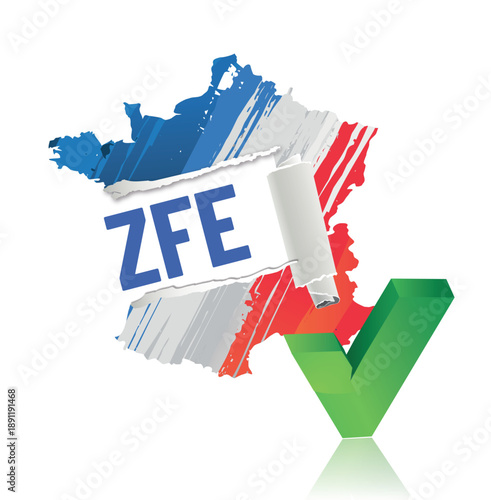 ZFE - acronyme - zone à faibles émissions