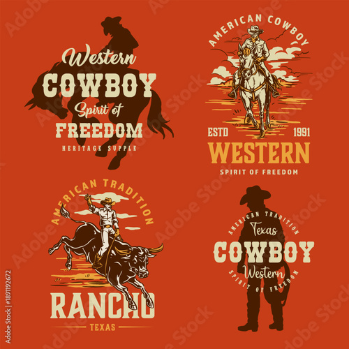 Wild west cowboys