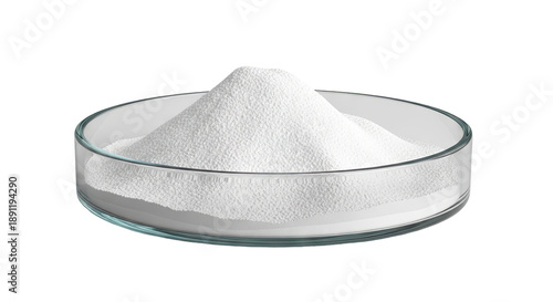 Powder in a Petri Dish