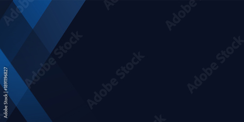 Blue black abstract background geometry shine and layer element vector for presentation design. Suit for business, corporate, institution, party, festive, seminar background art