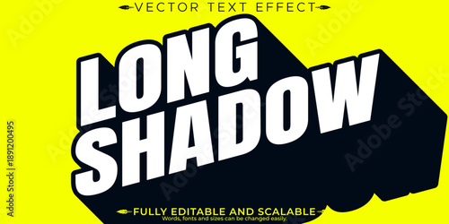 Retro vintage text effect, editable 70s and 80s text style