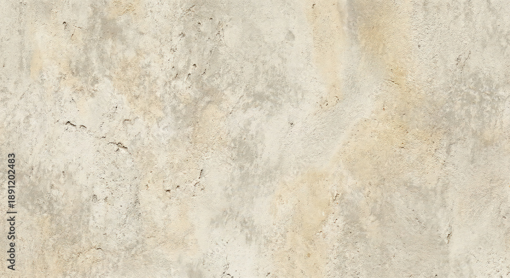 Fototapeta premium Light Beige Travertine Stone Texture with Natural Porous Surface Background
