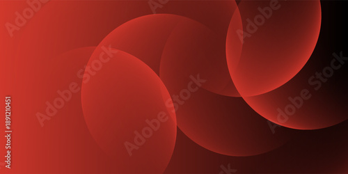 Abstract background with a gradient style, featuring deep red and black colors. The background has a smooth, flowing texture with red hues. Minimal abstract gradient curve vector background