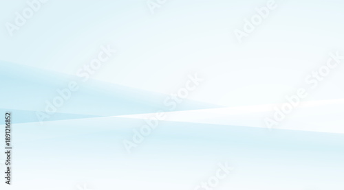 Abstract light blue and white gradient background with soft flowing curves for modern design and presentations