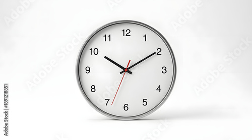 a clock image isolated white background