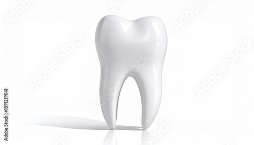 tooth isolated on white background