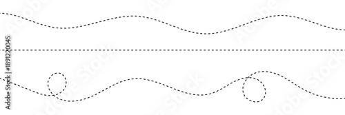 Path travel dotted line trip dashed trace destination track plan and silhouette, travelling symbol . Transport dot Path lines traces tourism design vector illustration. EPS 10 .