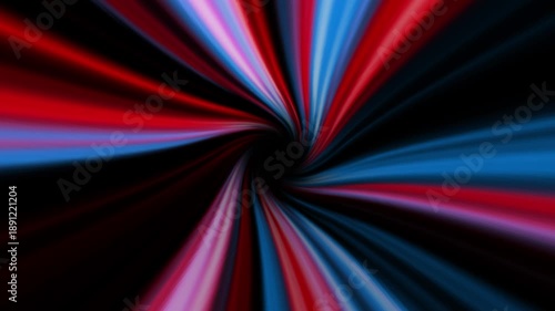 Abstract futuristic light streaks in vivid blue and red colors with dynamic swirling energy motion background for visual effects digital media and modern creative projects