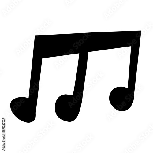 Musical scale vector icon