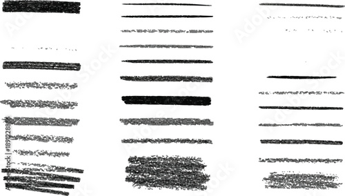 Beautiful Brushes vector collection. Grunge Elements - Brush strokes, ink paint brushes, grunge lines. Rectangle text box for social media